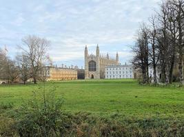 Cambridge in the UK in December 2021. A view of Cambridge University photo