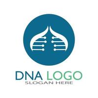 DNA vector logo design template.modern medical logotype.laboratory science icon symbol.colorful pharmacology sign-vector