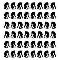 monkey chimpanzee background backdrop vector