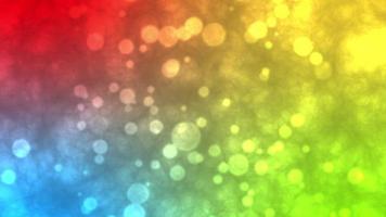 Colorful Abstract festive looping light reflections loopable bokeh background video