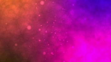 kleurrijke abstracte feestelijke looping lichtreflecties loopbare bokeh achtergrond video