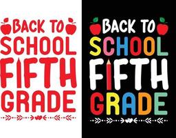 Back to school vector for print on demand