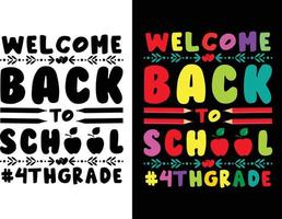 Back to school vector for print on demand