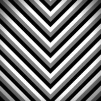 Striped Zigzag Pattern with Black, Dark Grey and White Stripes. Abstract Wallpaper Background, Vector Illustration.