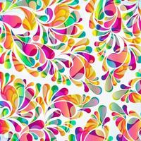 Abstract colorful arc-drop background. Vector. vector