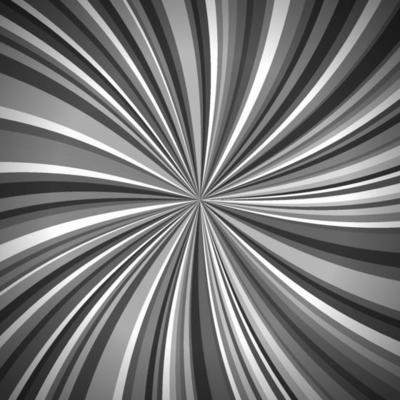 Rays Striped Pattern with Black and White Light Burst Stripes. Abstract Wallpaper Background, Vector Vintage Illustration.