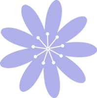 diseño de icono de flor png