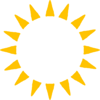 sun icon design png