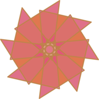 Mandala Blumen Design png