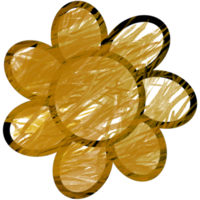 icono de flor de elemento png