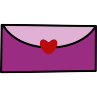 icono de carta de amor png