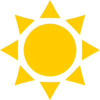 zon pictogram ontwerp png