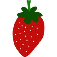 conception d'icône de fraise png