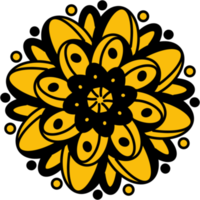 Mandala Blumen Design png