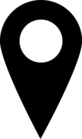design dell'icona della posizione png