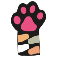 cat paw element png