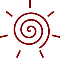 spiral ikon design png