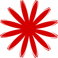 icono de flor de elemento png