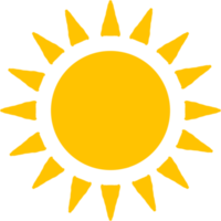 sun icon design png