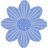 ícone de flor de elemento png