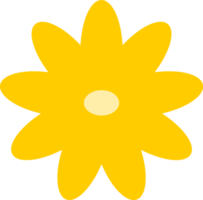 diseño de icono de flor png