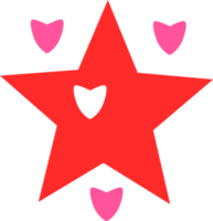 diseño de icono de estrella png