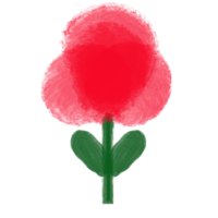 desenho em aquarela de flores png