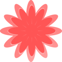 conception d'icône de fleur png