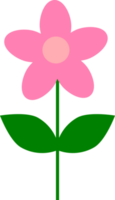 icono de flor de elemento png