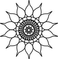disegno dell'icona di mandala