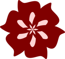 ícone de flor de elemento png