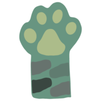 cat paw element png