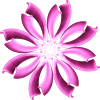 diseño floral mandala png