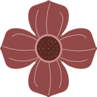 ícone de flor de elemento png