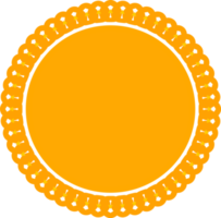 conception d'icône de soleil png