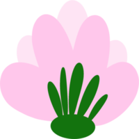 conception d'icône de fleur png