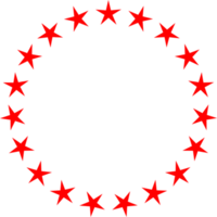 cercle avec étoile png