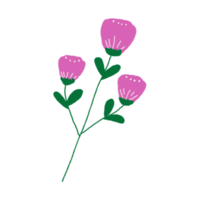 ícone de flor rosa png