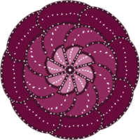 mandala flower element png