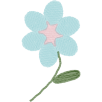 icono de flor de elemento png