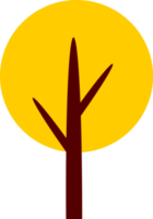 design de ícone de árvore png
