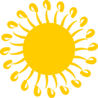 zon pictogram ontwerp png