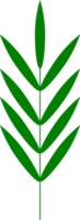 diseño de icono de hoja png