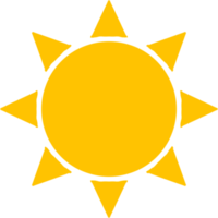 sun icon design png