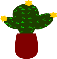 kaktus i en kruka png