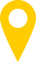 design do ícone de localização