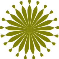 design de ícone de flor png