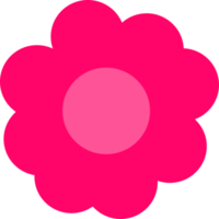 icono de flor rosa png