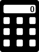 conception d & # 39; icône de calculatrice png