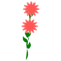 diseño de icono de flor png